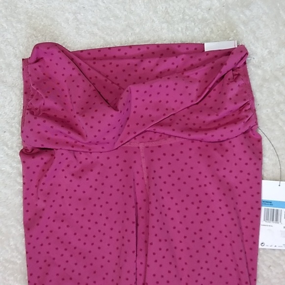 New Nike Yoga Training Pants Medium High Rise 7/8 Length - Picture 3 of 15